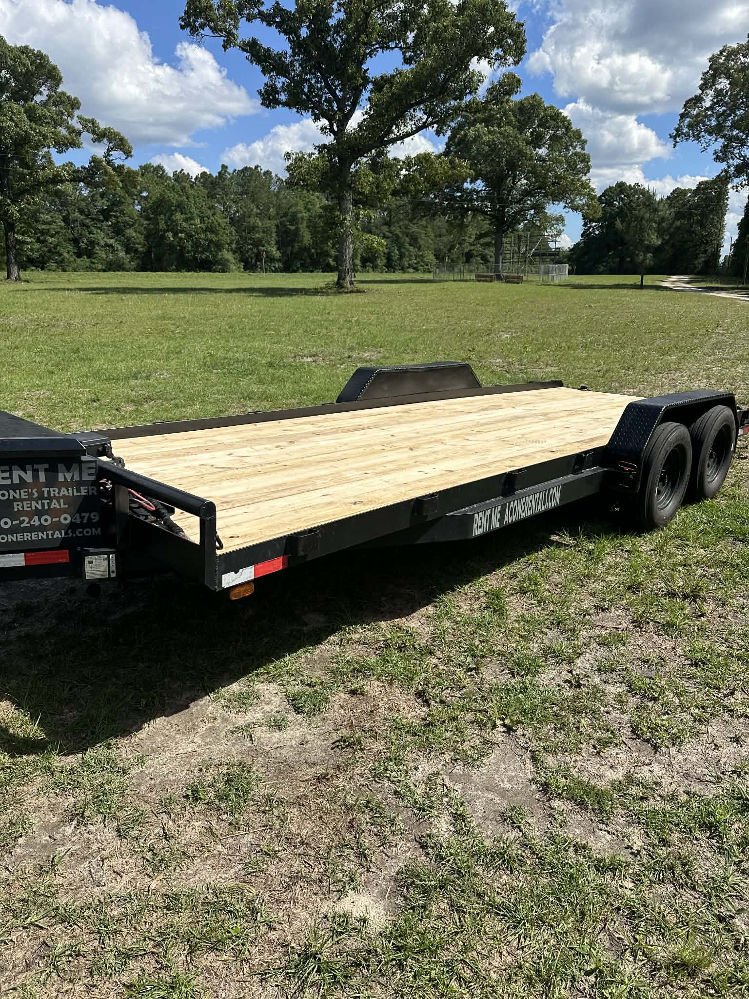 7x20 7K Car Hauler (Ole Faithful) — trailer rental near Crestview FL