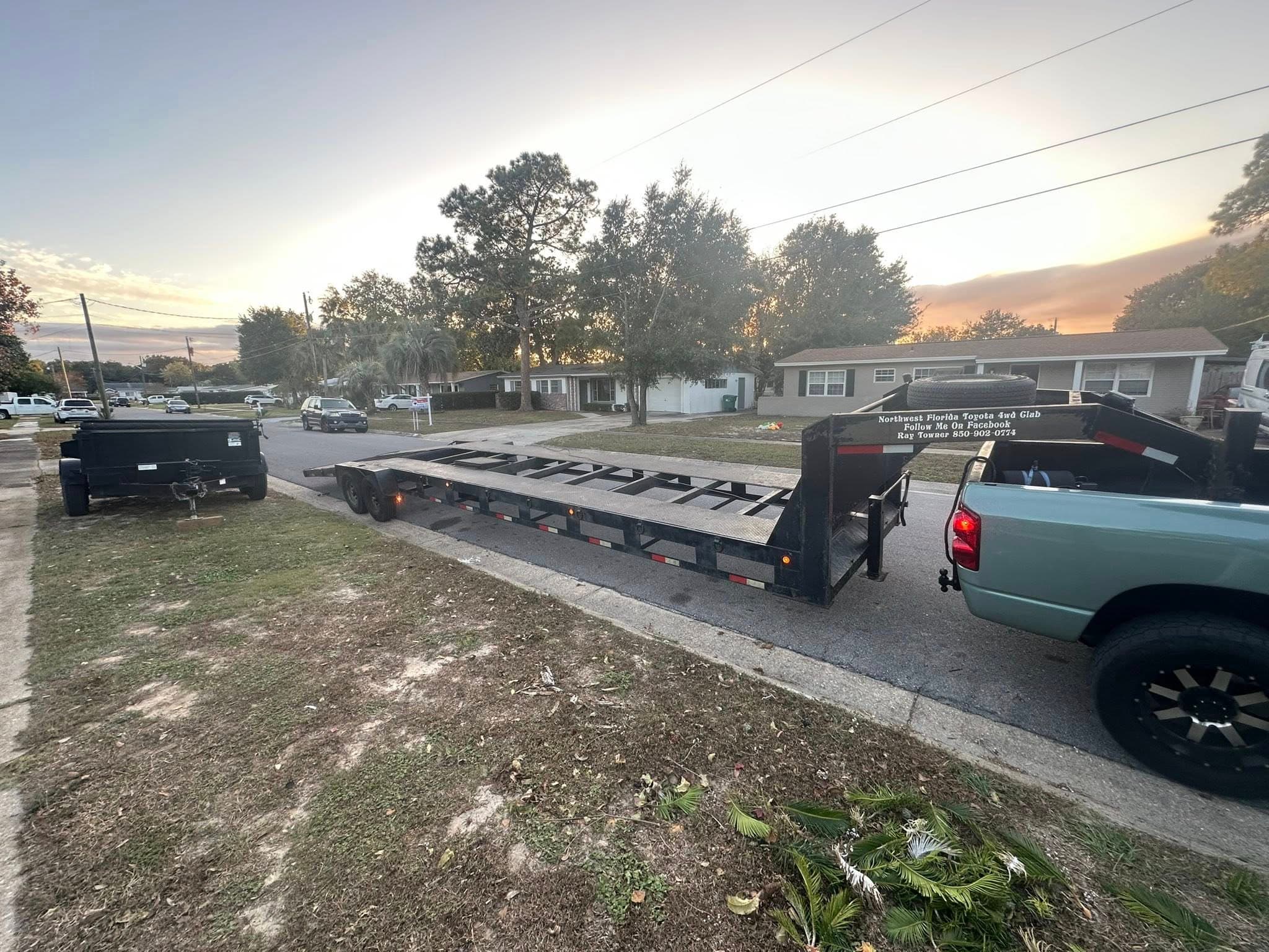 7x36 gooseneck — trailer rental near Crestview FL
